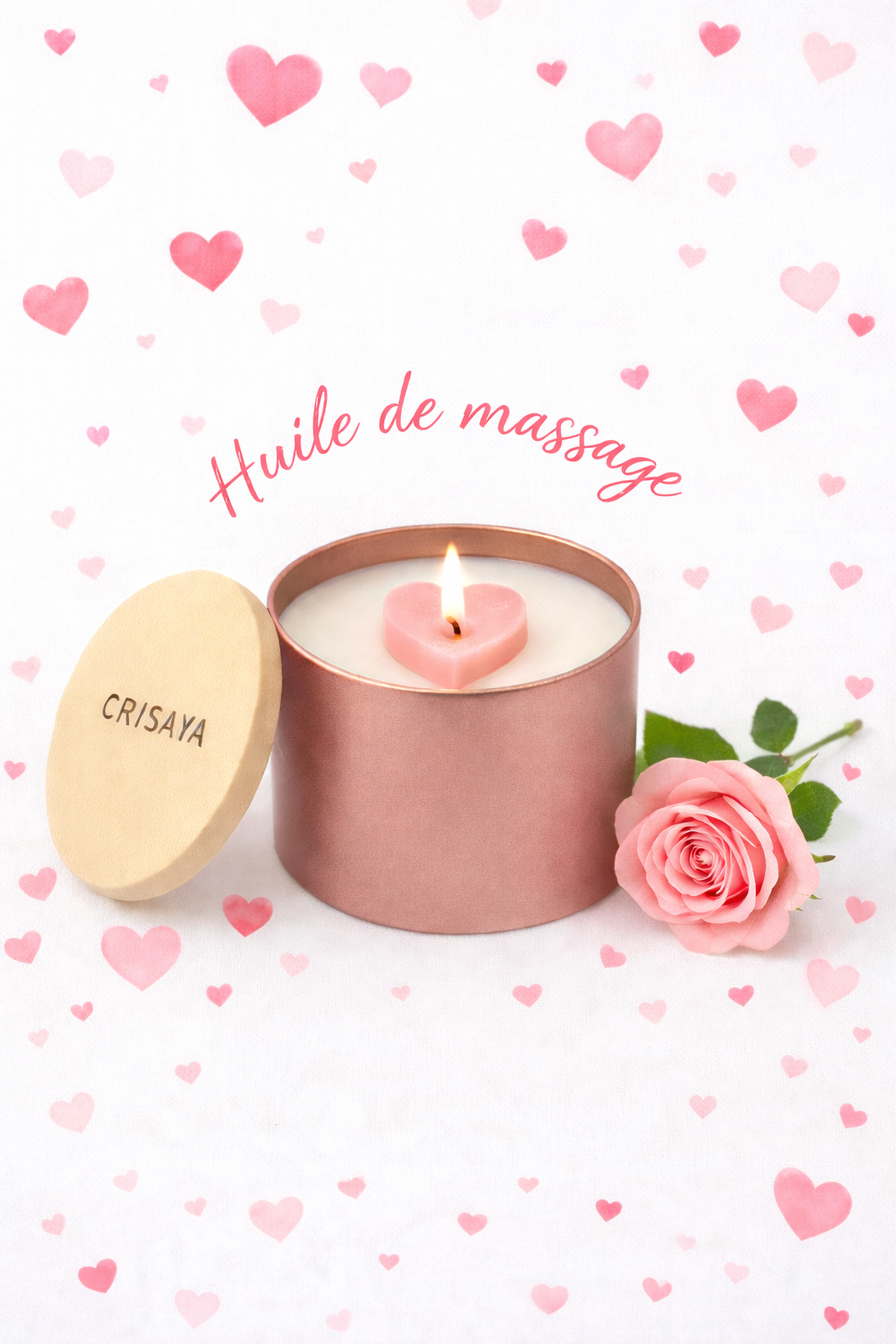 Bougie édition limitée LOVE