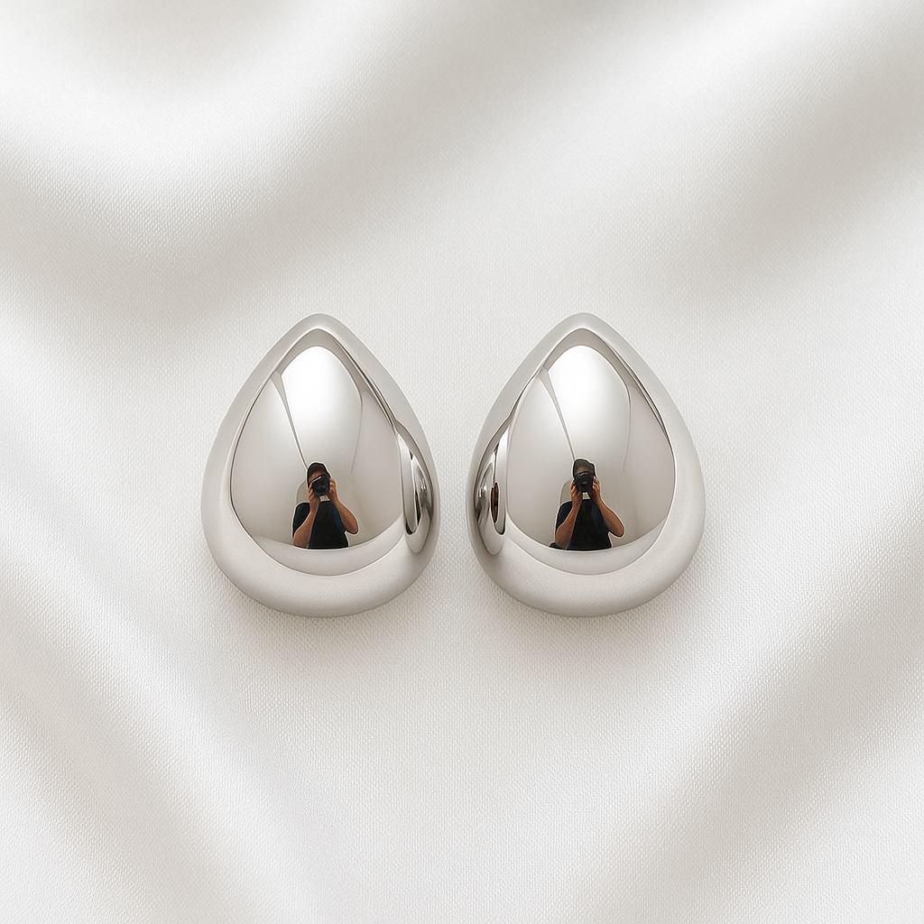Boucles d'oreilles gouttes d'eau